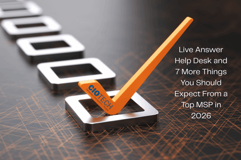 Live Answer Help Desk: Top MSP Checklist for 2026